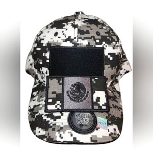 Gorra tipo strapback con parche Removible diseño Mexicano